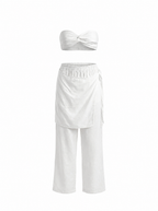 Veda Bandeau & Wrap Pants Set