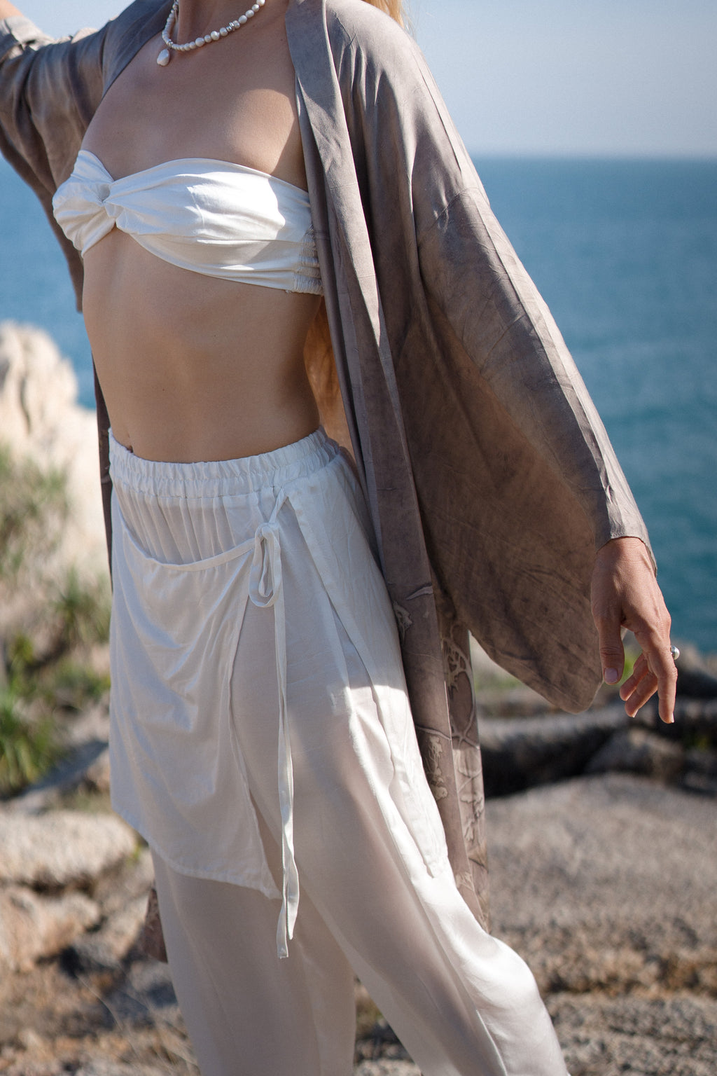 Veda Bandeau & Wrap Pants Set