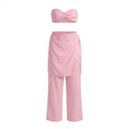 Veda Bandeau & Wrap Pants Set